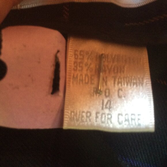 Vintage The Limited Womens Size 14 Plaid Tartan High Waist Classic Trouser Pants - Picture 4 of 5